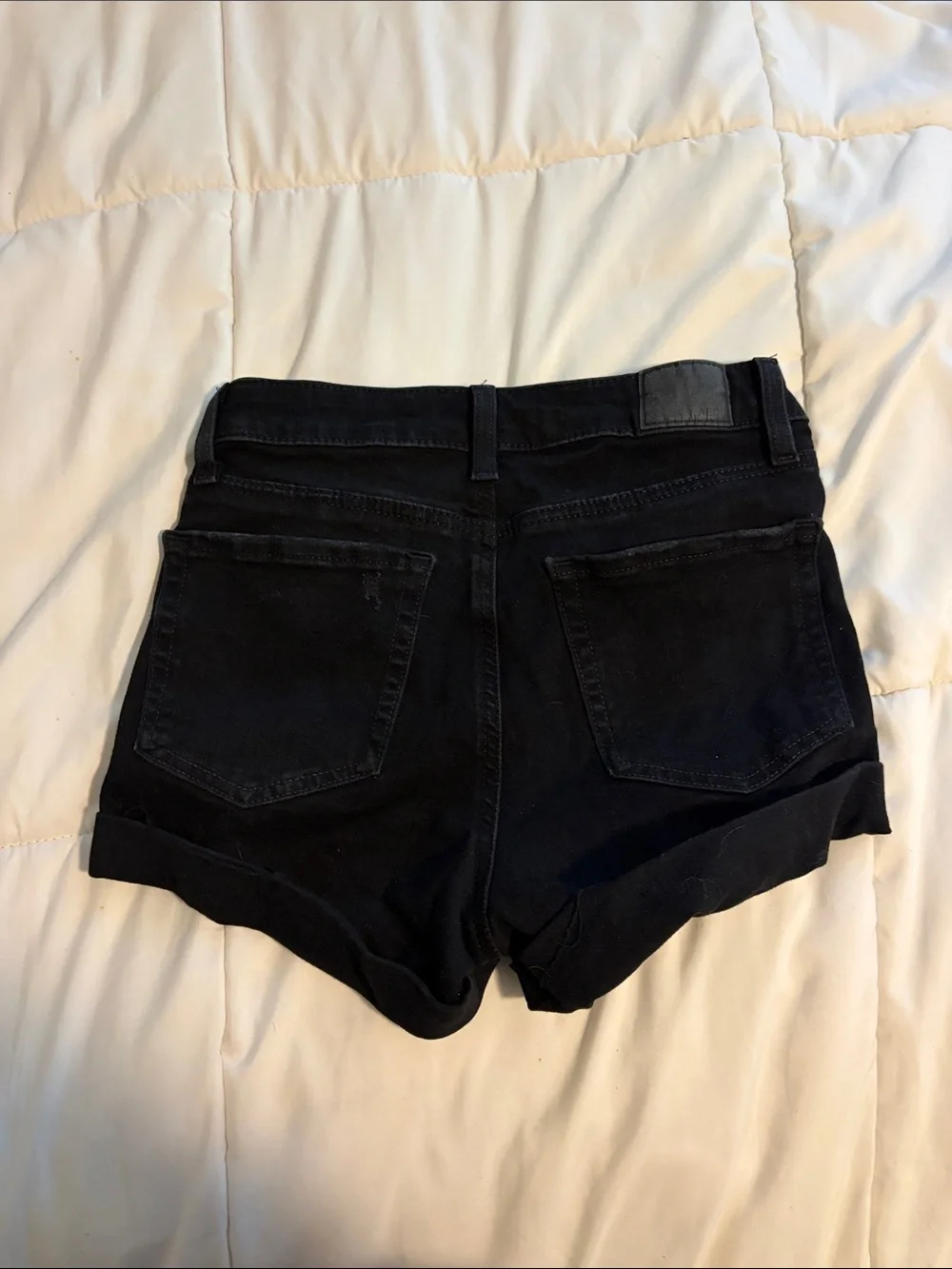 Aeropostale Black Denim Shorts